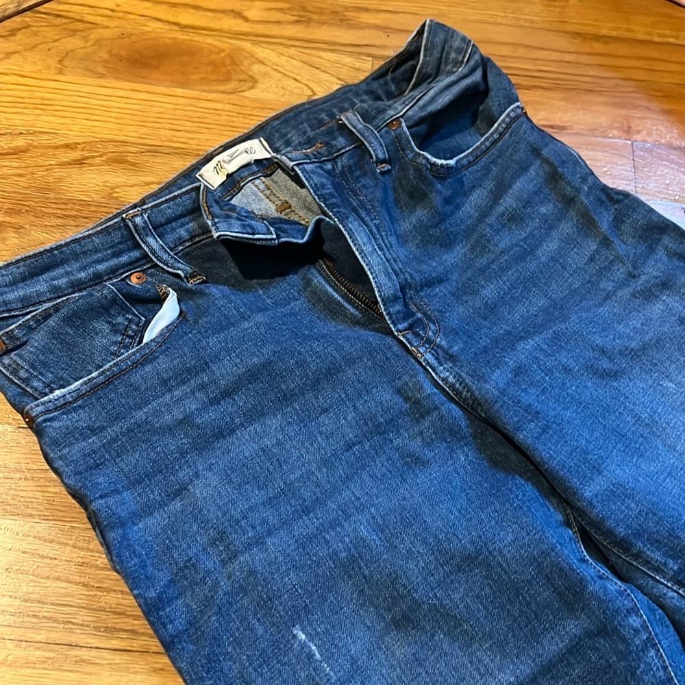 Maxwell jeans size 28 high-rise slim crop boyfriend